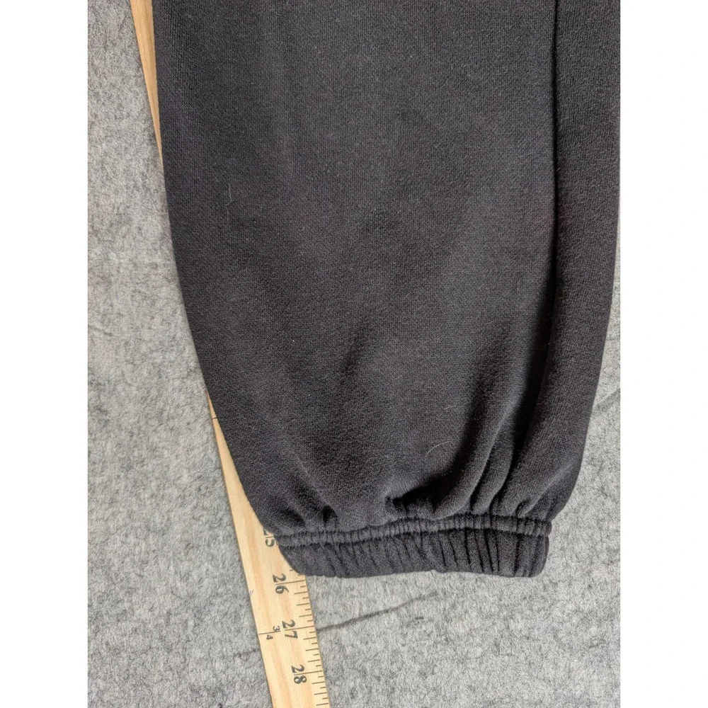 The North Face Mens Black Fleece Jogger Sweatpants Embroidered Logo NF0A5I67
